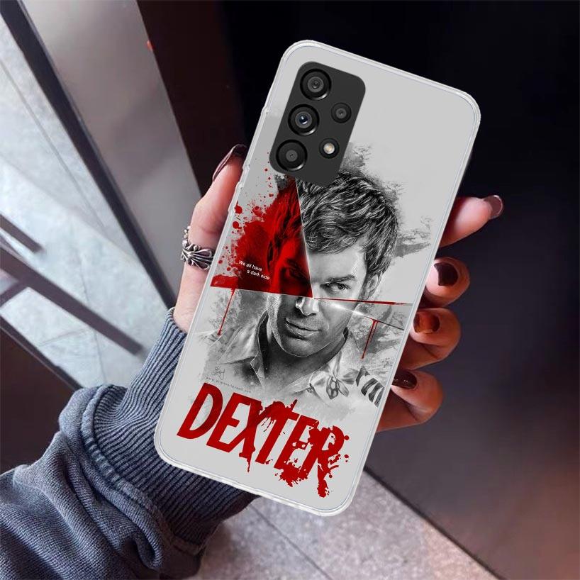 TV Show Dexter Morgan Phone Case For Samsung Galaxy A12 A52S A42 A32 A22 A51 A50 Note 20 Ultra 10 S10 Plus A71 A70 A31 A30 A10S