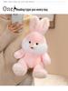 Cute Long-Eared White Rabbit Plush Toy - Children's Soothing Companion Doll