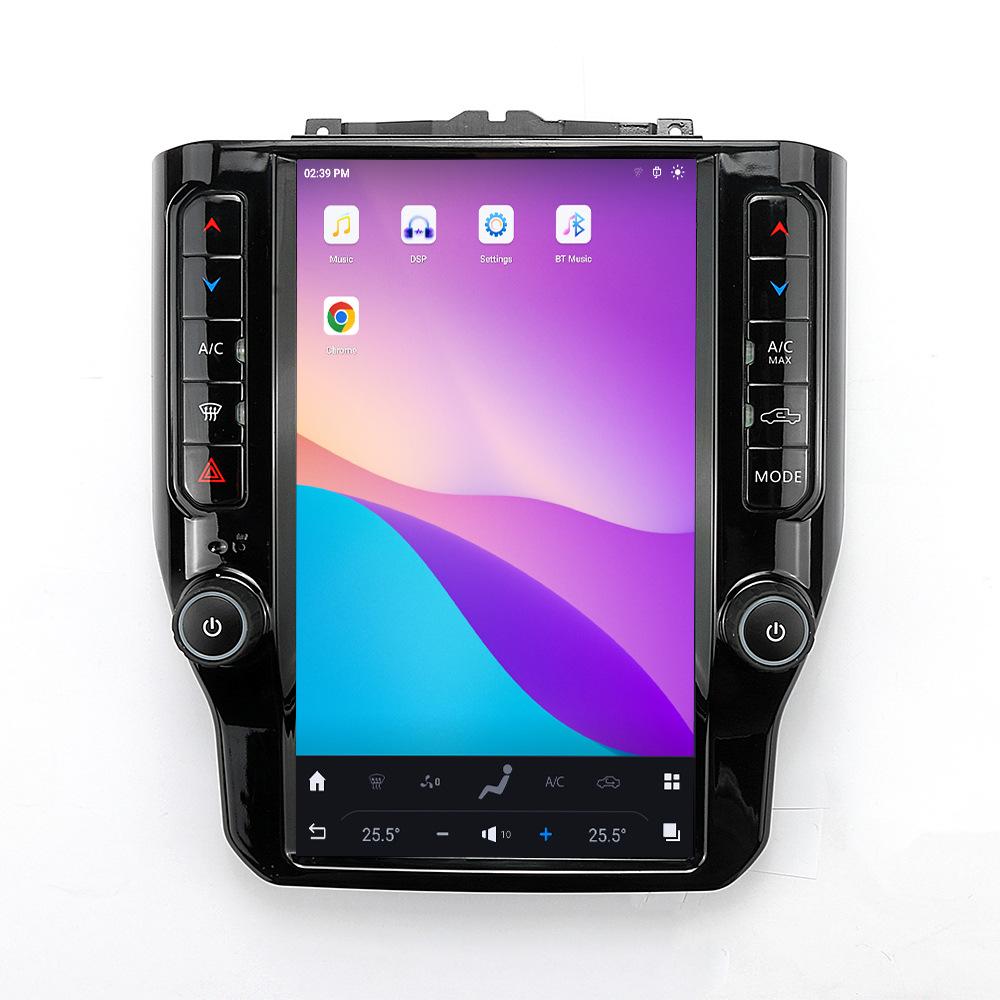Compatible with Dodge Ram 2020-2023: 11.8" Central Control Navigation Screen with CarPlay Support