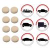 60PCS Headliner Repair Kit Roof Repair Snap Rivets Installation Tool Fixing For Car Interior Accessories Ceiling Sagging