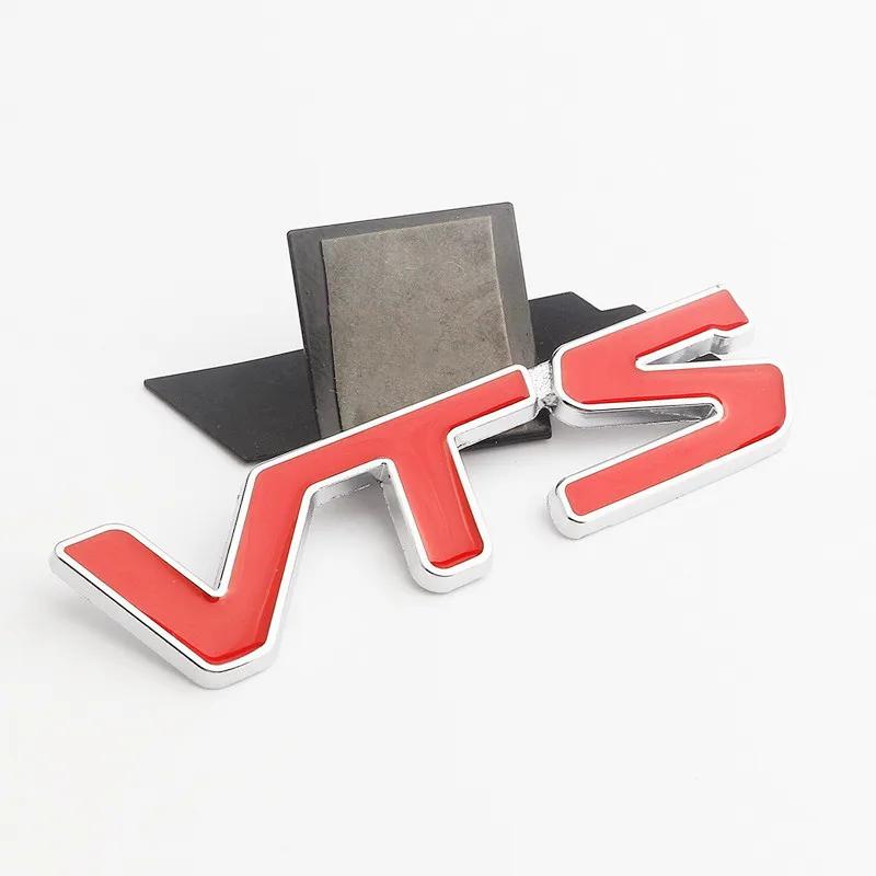 3D Metall VTS Logo Heckklappe Seitenkotflügel Emblem Abzeichen Aufkleber Decals für Citroen C3 Aircross C4 Picasso Cactus C1 Zubehör