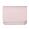 Korean Style Women's Solid Color Multi-Card Wallet with Zipper Coin Compartment.
