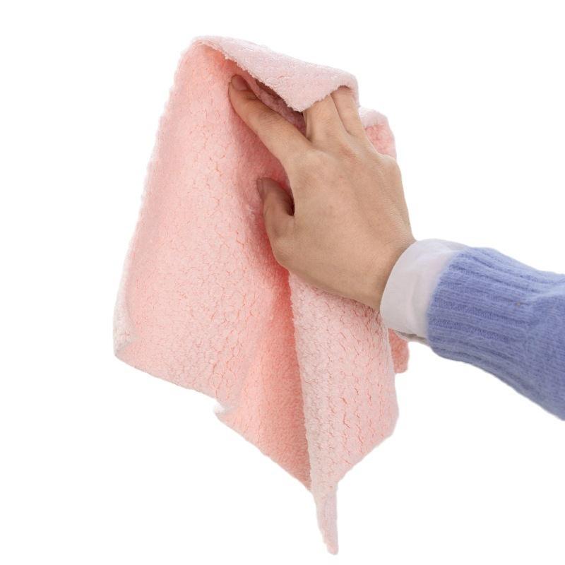 Pineapple Plaid, Kitchen Non-oil Dishcloth, Strong Water Absorption, Cleaning Cloth, Not Easy To Lose Hair, Easy To Clean Square Towel