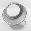 3Pcs/Set 2Inch Cake Baking Pan Useful Removable Bottom Aluminum Alloy Lightweight Round Cheesecake Pan
