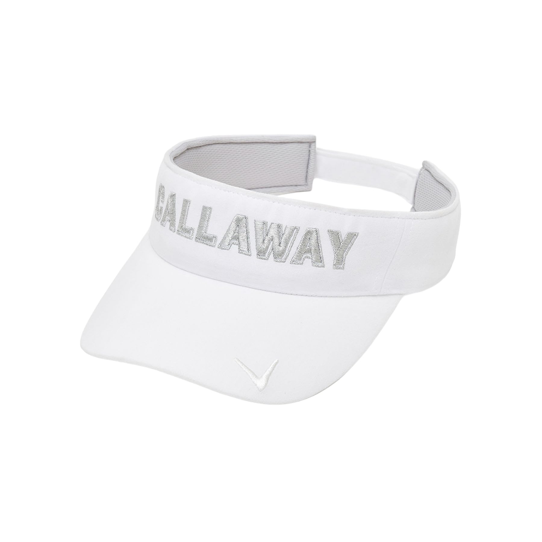 

sun visor size Golf hat C24291211 [Callaway] Women s (suede style, adjustable) / / 1030_White