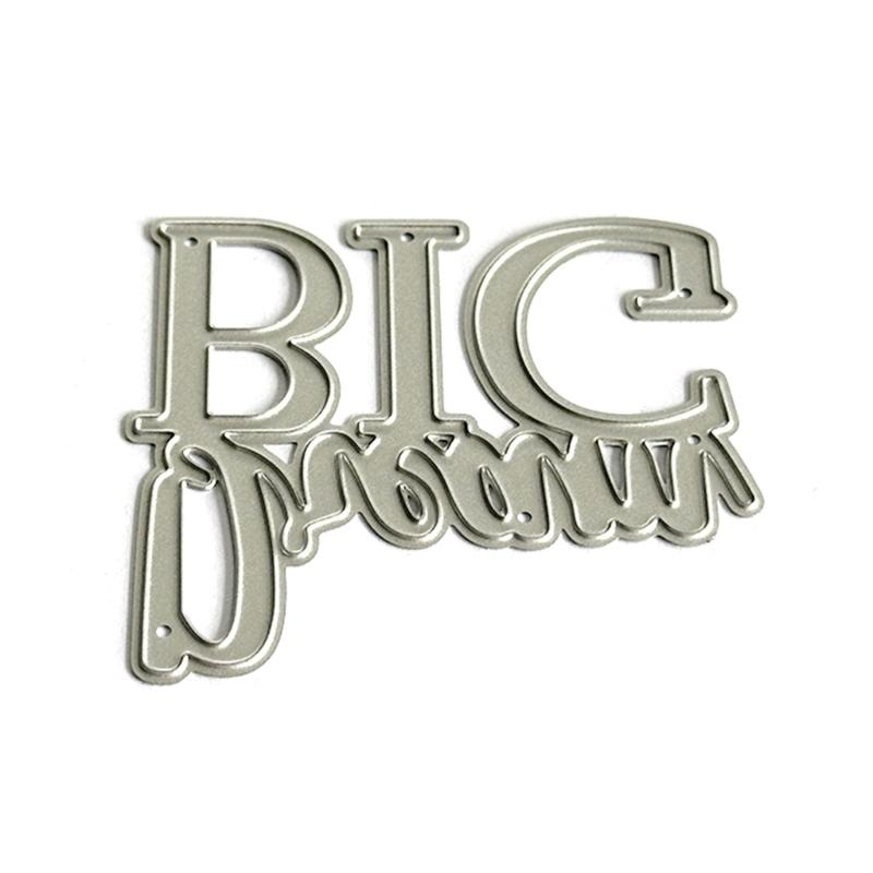 

Big Dream Metal Die Cuts Carbon Steel Cutting Dies Embossing Stencils Molds for Greeting Card Scrapbooking Decorations 1