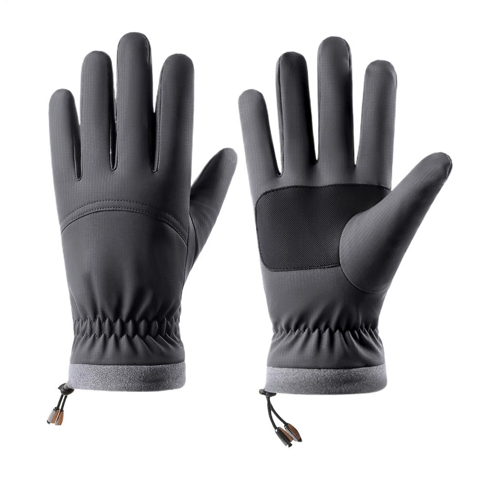 Snowboarding Gloves Breathable Snow Mittens Weatherproof 5-Finger Gloves For Outdoor Sports Winter Cycling Snowboarding Skiing