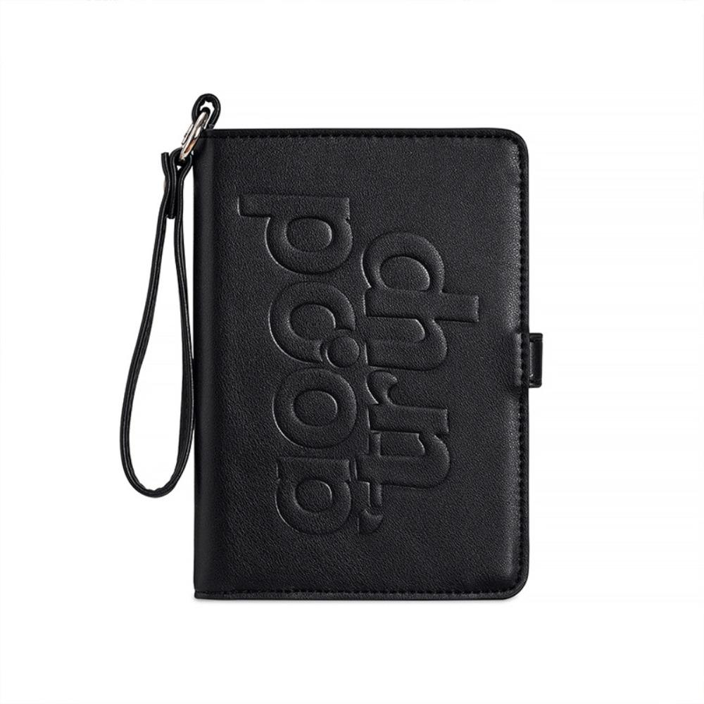 Card Holder Passport Clip Letter Travel Wallet Portable PU Passport Bag Travel Accessories