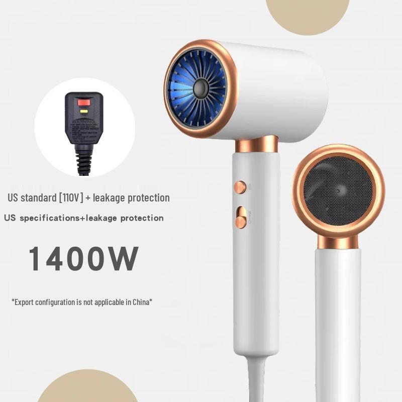 High-Speed Negative Ion Hair Dryer for Home and Salon Use - Cold & Hot Air, High Power