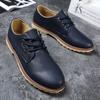 Fashion 2025 Autumn Men Leather Shoes Casual Work Shoes Non-slip Breathable Waterproof Shoes Woman  Formal Shoes Men  Zapatos De Hombre