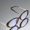Women Unisex Stylish Oval Frame Far Sight Eyeglasses Fashionable Vintage Reading Glasses for Men Ultralight Presbyopia 0 To +4.0