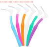 Replaceable Interdental Brush With Dust Cover Soft Mini Brush L-type Tooth Floss Cleaning Between Teeth Oral Care Toothpicks