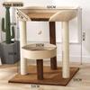 All-in-One Large Cat Tree & House with Bed & Sisal Scratching Post - Perfect for Ragdoll & Maine Coon - Free Shipping