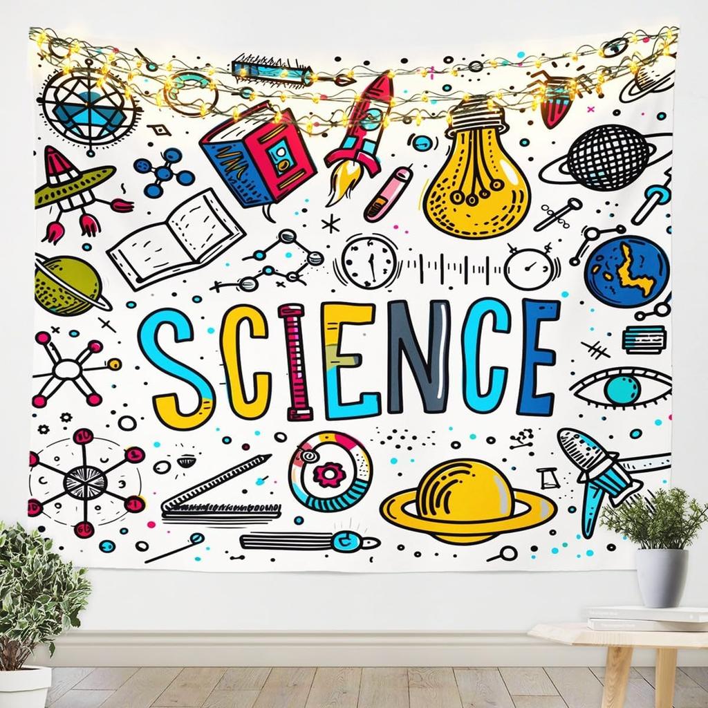 School Supplies Tapestries Drawing Board Paintbrush Wall Hangings Art,Students School Study Tapestry Fine Arts.Themed Wall Art