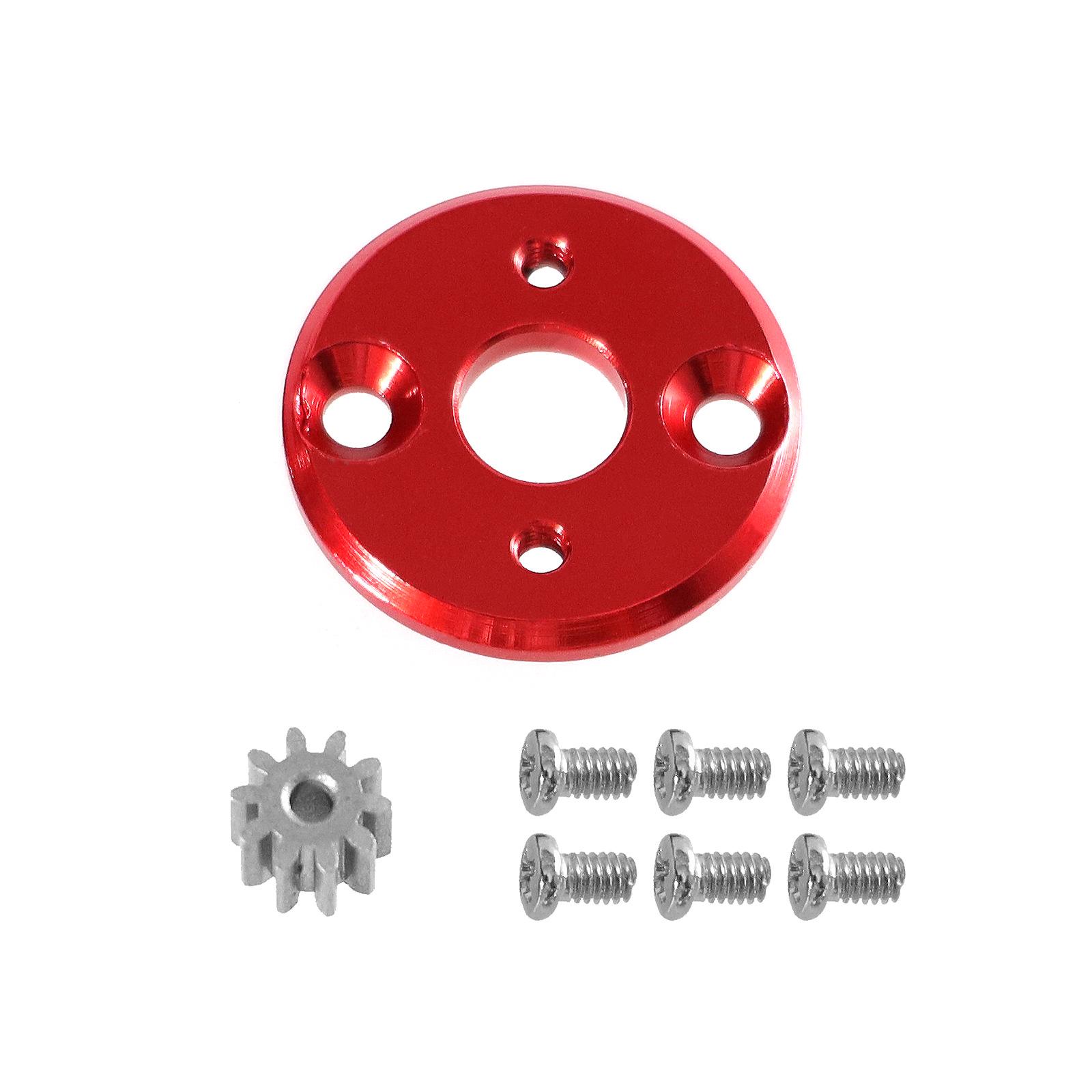 

Mangniu RC Car Upgrade: 370 Motor & Gear Spare Parts for 1/12 MN78, MN82, LC79, 99s Models червоний