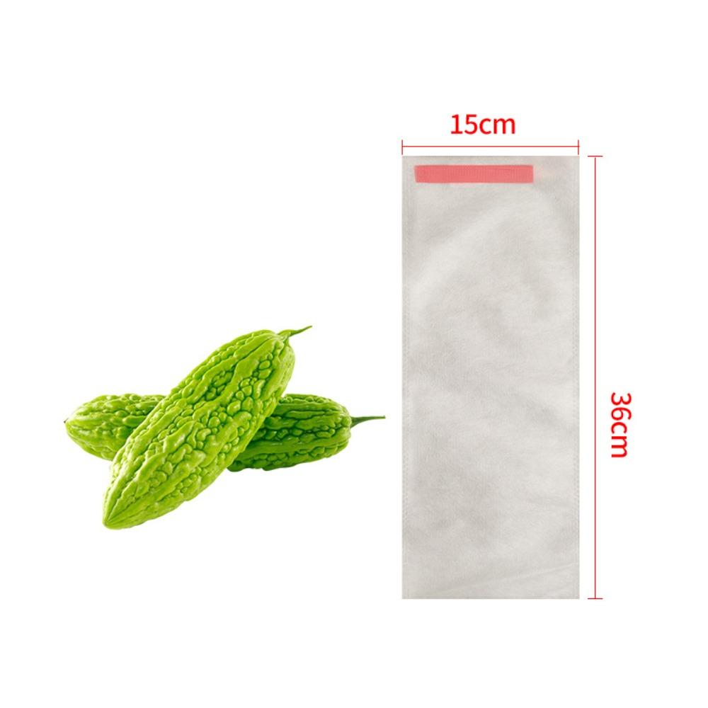 100 Stück Stoff Pflanztasche Fruchtschutzbeutel Pflanz Anzuchtsack für Früchte