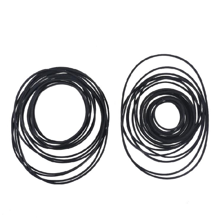 10Pcs/bag 1.5mm Universal Cassette Tape Machine Belts Assorted Common Rubber
