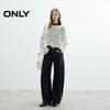 ONLY Women's Relaxed Fit Hollow-Out Knit Top
