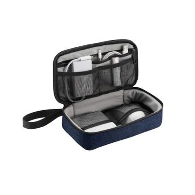 Pungă de Călătorie Elecom Geantă pentru Gadgeturi Depozitare pentru Călătorie de Afaceri Suport pentru Obiecte Mici Albastru BMA-F01XNV