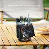 Camping Tableware Storage Bag Portable and Waterproof for Outdoor Cookouts