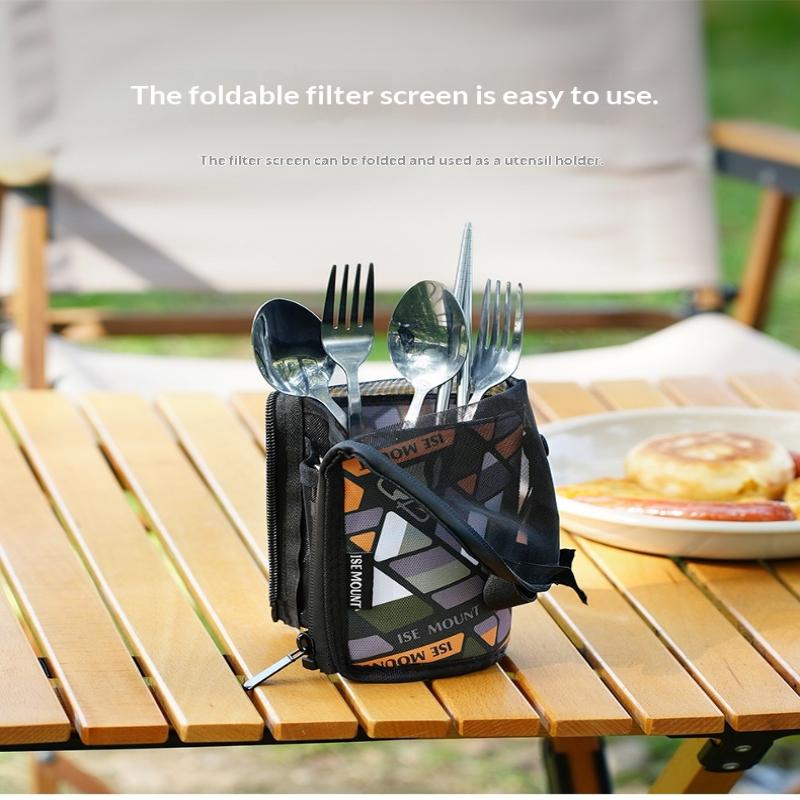 Camping Tableware Storage Bag Portable and Waterproof for Outdoor Cookouts