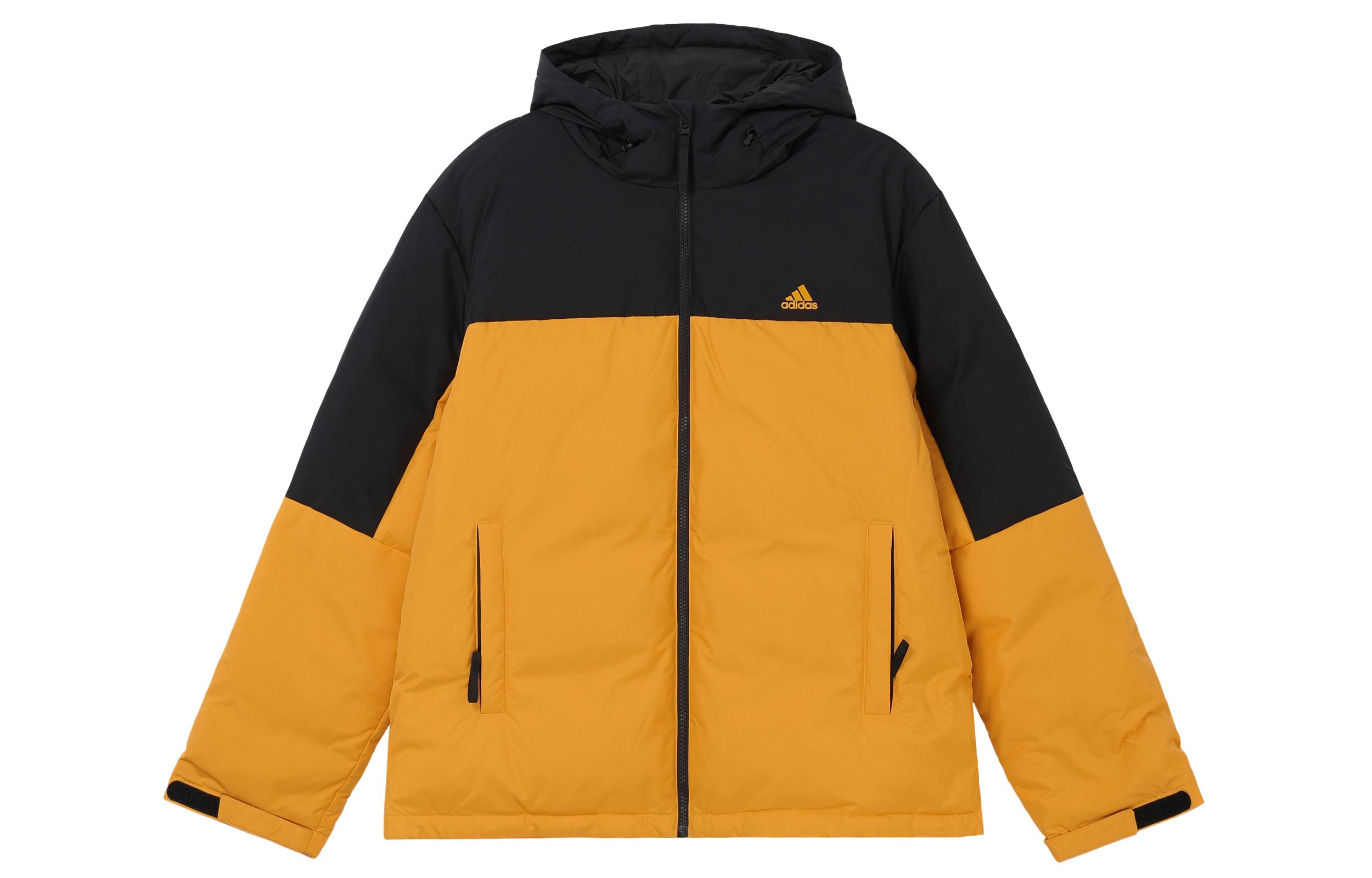 Adidas COLORBLOCK Down Jacket Men s Yellow IT8722 XS