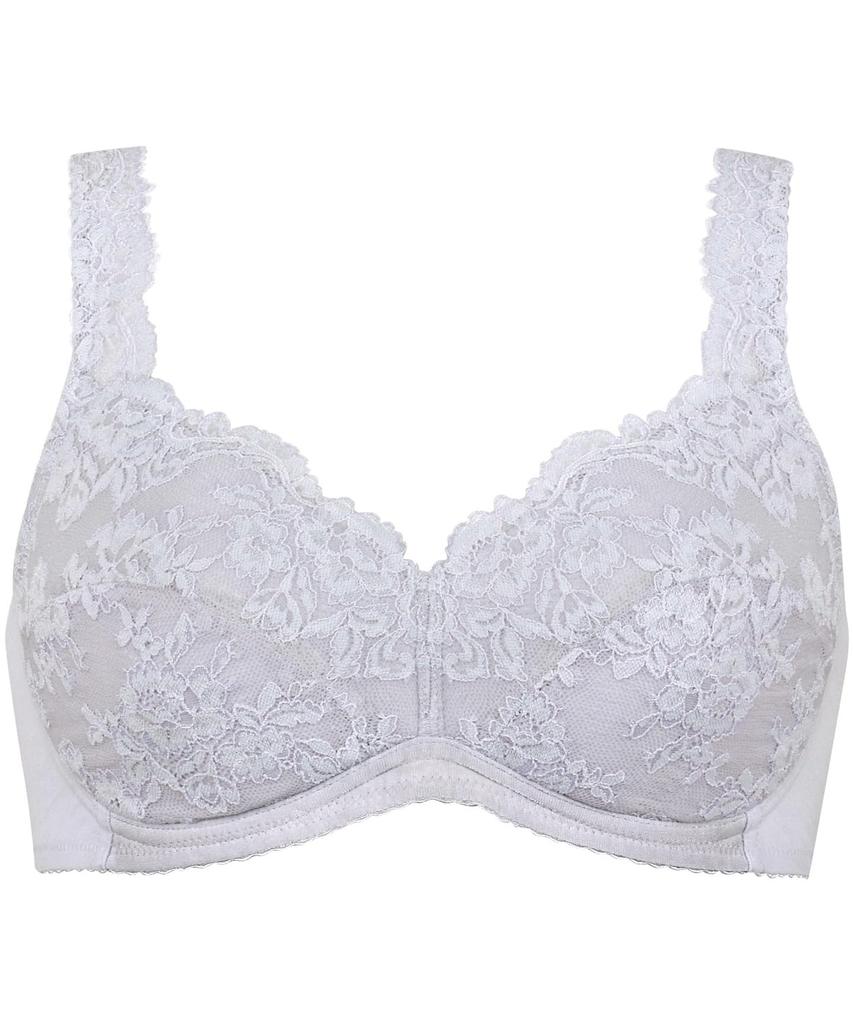 Wireless Lightweight and Naturally Rounded Sleek Straps That Dig into Your GY Wing/Wacoal Bra, Comfortable, Silhouette, Back, Won't Shoulders, NB3023,