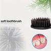 10PCS Antibacterial Bamboo Charcoal Toothbrush Soft Bristle Toothbrushes  Oral Cleaning Tools