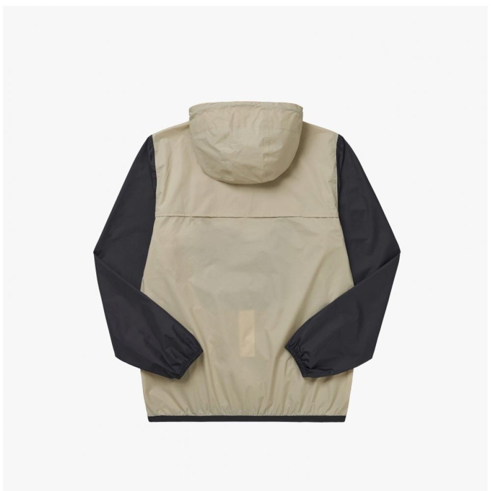 Comme Des Gar Ons Red Heart Wappen Half Zip Anorak Jacket Az J506 051