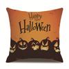 Halloween Linen Pillow Cover Printed Pillow Cover