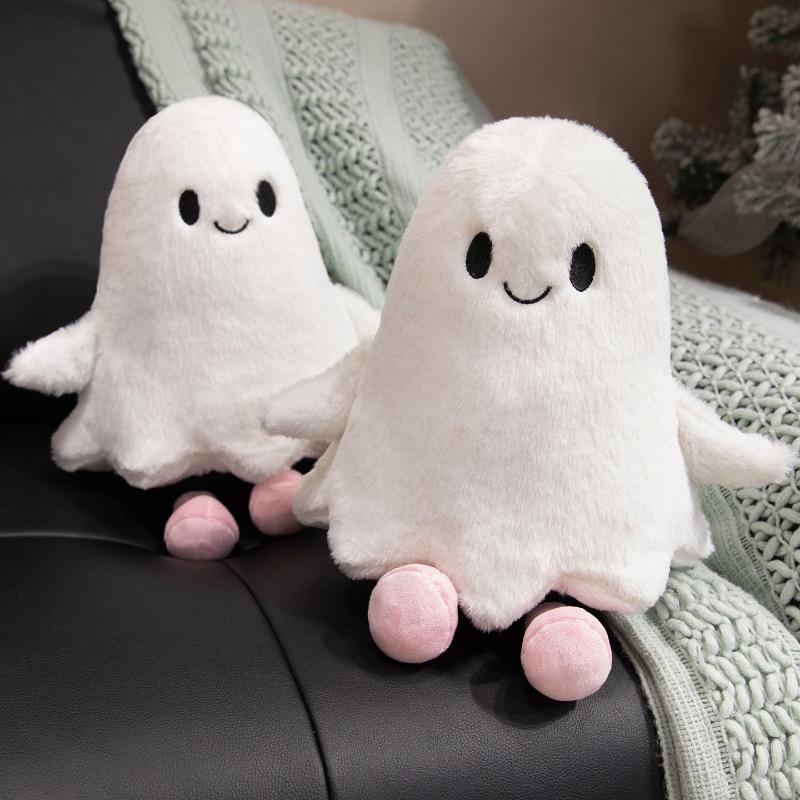 Halloween Little Ghost Plush Toy Cute Cartoon Stuffed Doll Creative Plushies Toys Home Decoration For Kid Festival Gifts