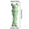 Pet Chew Toy Soft Rubber Bite-resistance Bone Shape Teeth Grinding Chewing Interactive Toys for Small Dogs Training Pet Supplies