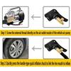 Car Bike Air Pump Conversion Clip 2 In 1 Fast Conversion Head Clip Type Nozzle Car Tire Valve Pump Nozzle Thread Nozzle Adapter