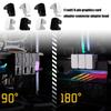 Flexible 8PIN Visuals Card Connector Space Saving Design For Dense Case Aluminum Mixture Material