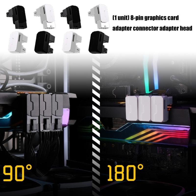 Flexible 8PIN Visuals Card Connector Space Saving Design For Dense Case Aluminum Mixture Material