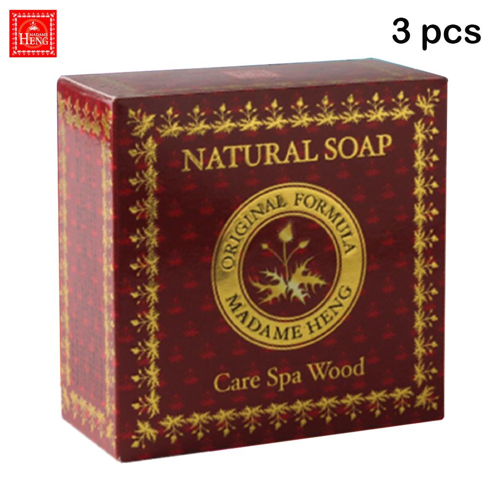 Madame Heng Natural Balance Soap Care Spa Minze / Rose / Holz, Originalformel, 150 g x 1 Stück / 3 Stück / 6 Stück - Thai Skin Care