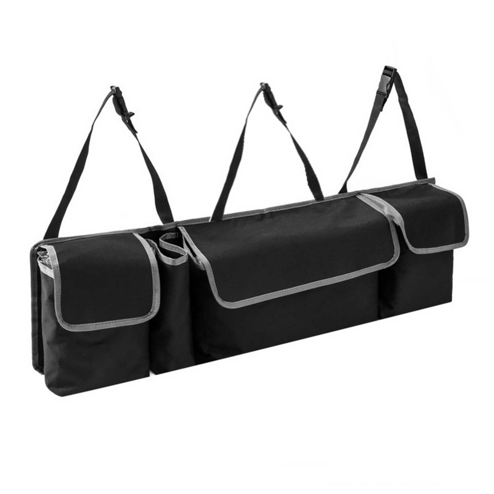 

Lunari Car Storage Foldable Storage Trunk Easy Large Storage Bag, Box, Organizer, Installation, Versatile, Capacity, Pockets, In-Car чорний