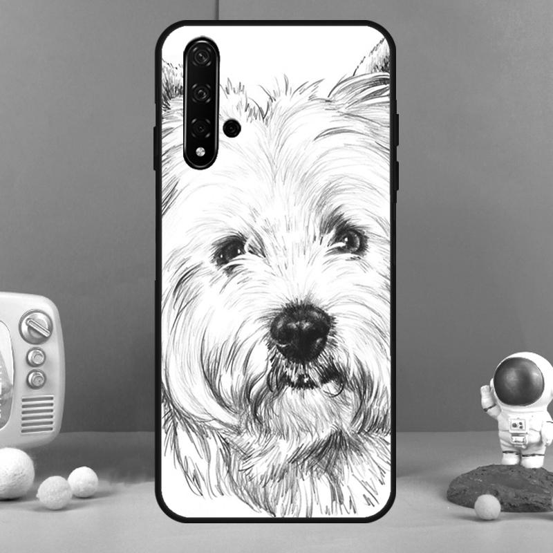 Westie Dog Cover For Huawei Nova Y61 Y91 Y60 Y70 Y90 9 10 SE 11 Pro 5T 11i 8i 3i P20 P40 P30 Lite Case