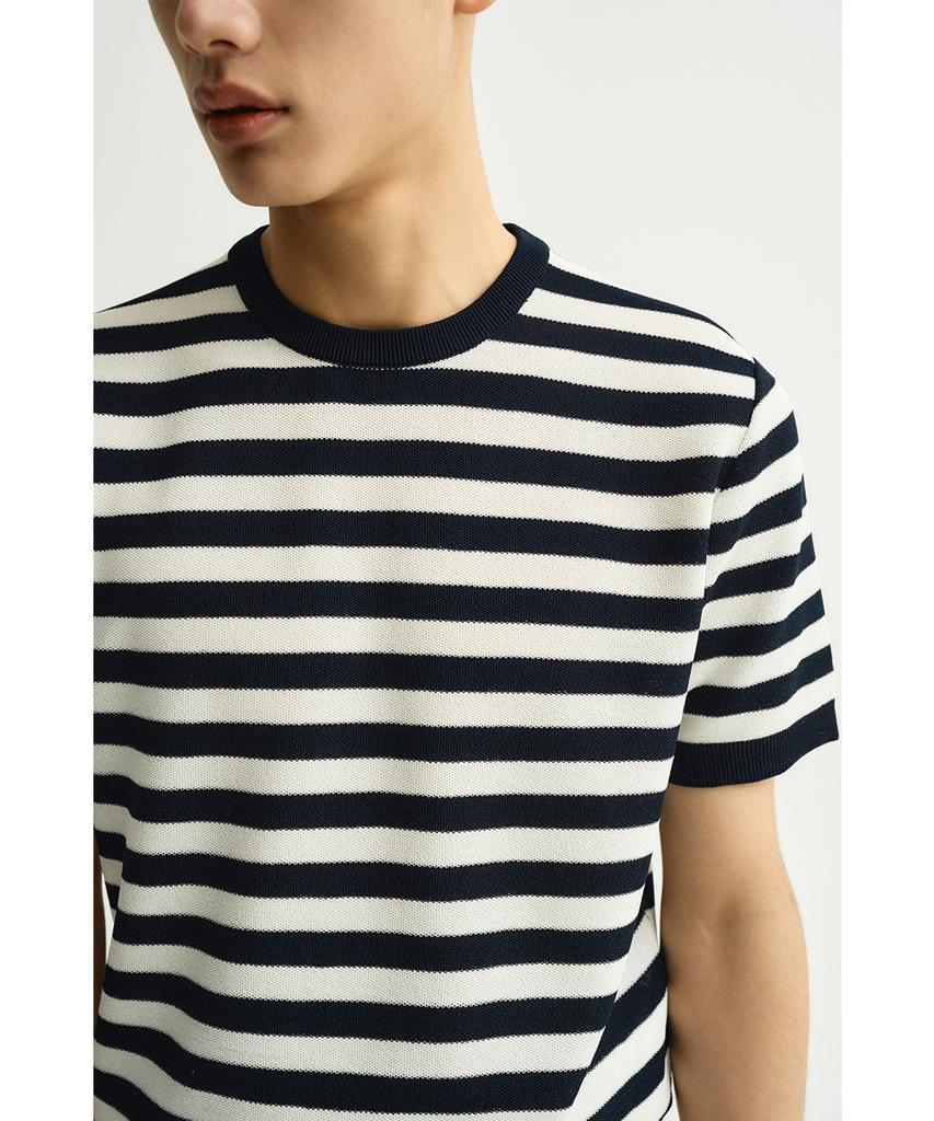 IOLO Solid Half Crewneck_Stripe