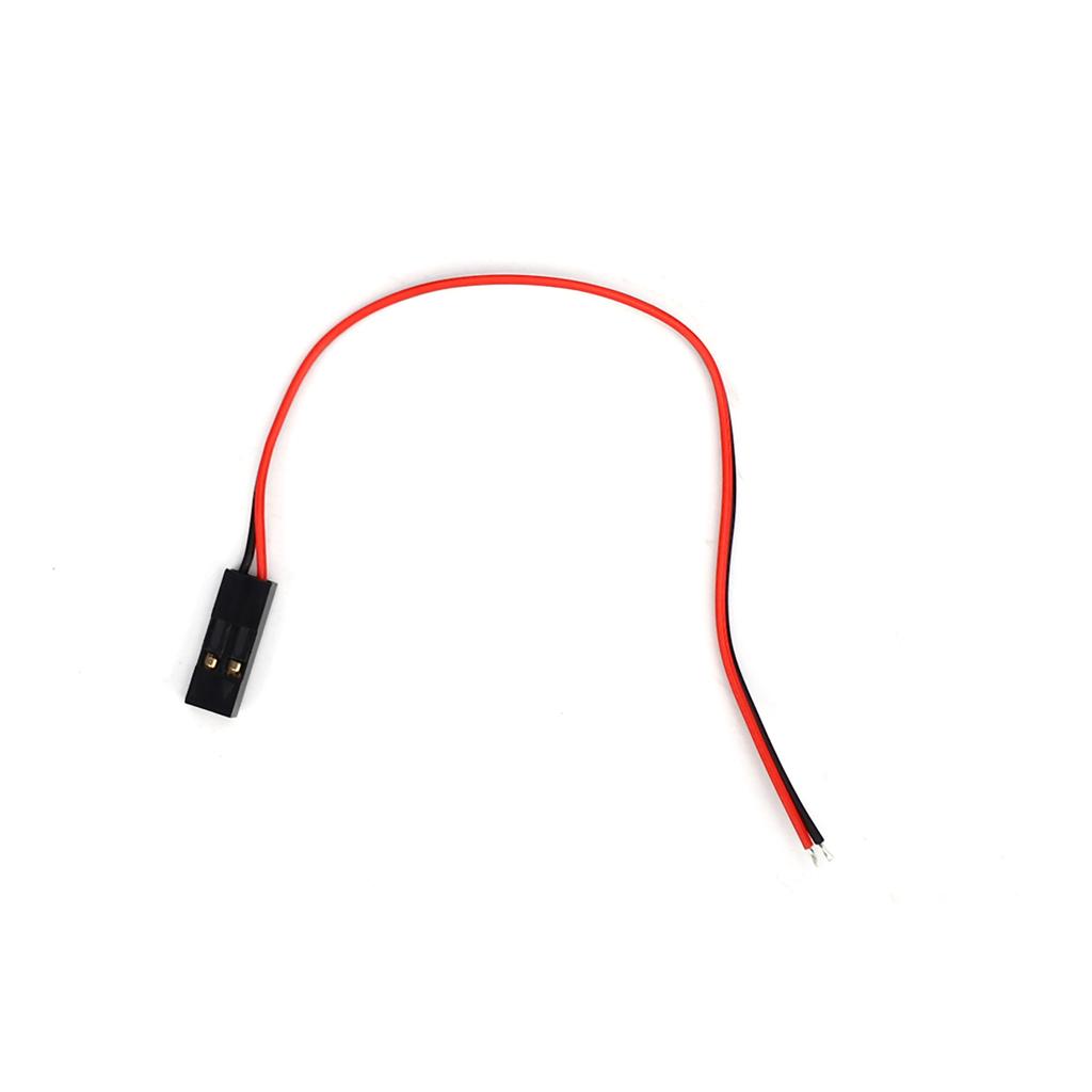 RC Car LED Lights Easy Installation Positive and Negative Power Headlight for Remote Control Cars Orange