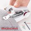 Portable Manual Miniature Sewing Machine for Home Use, Handheld, Simple, Sewing Clothes Artifact, Pocket-sized Small Sewing Machine