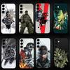 Metal Gear Solid Phone Case For Samsung Galaxy A73/A72/A71/A70/A53/A52/A51/Others Soft Black Shell