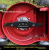 Self-Propelled Lawn Mower: 18/20/21 Inch Push Type, Four-Stroke Garden Grass Cutter