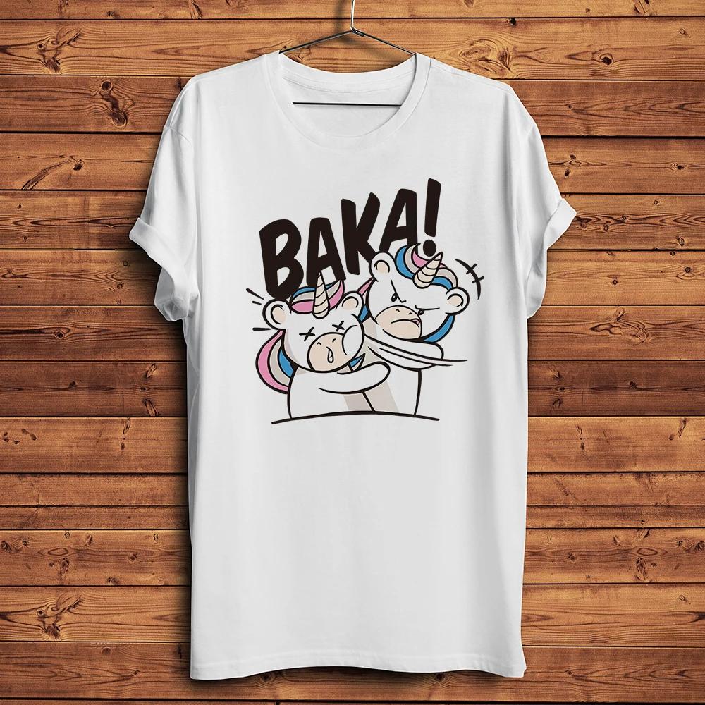 

Humorous Unicorn Slap Baka Funny TShirtShort Sleeve Oneck Daily Casual TeeStreetwear Unisex T ShirtBreathable Print S