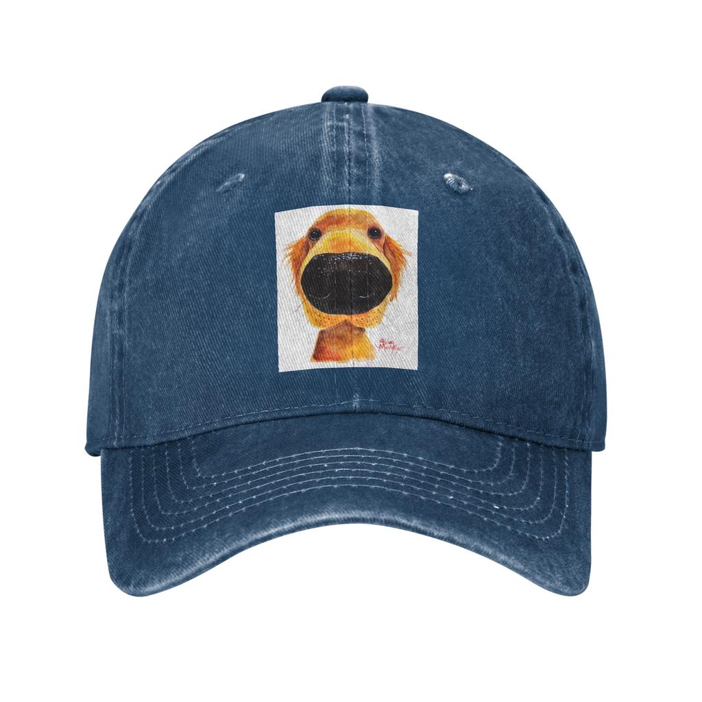 Labrador Retriever Dog Roy By Shirley Macarthur Denim Cap Casual Baseball Caps Adjustable Hat Summer Unisex Baseball Hats