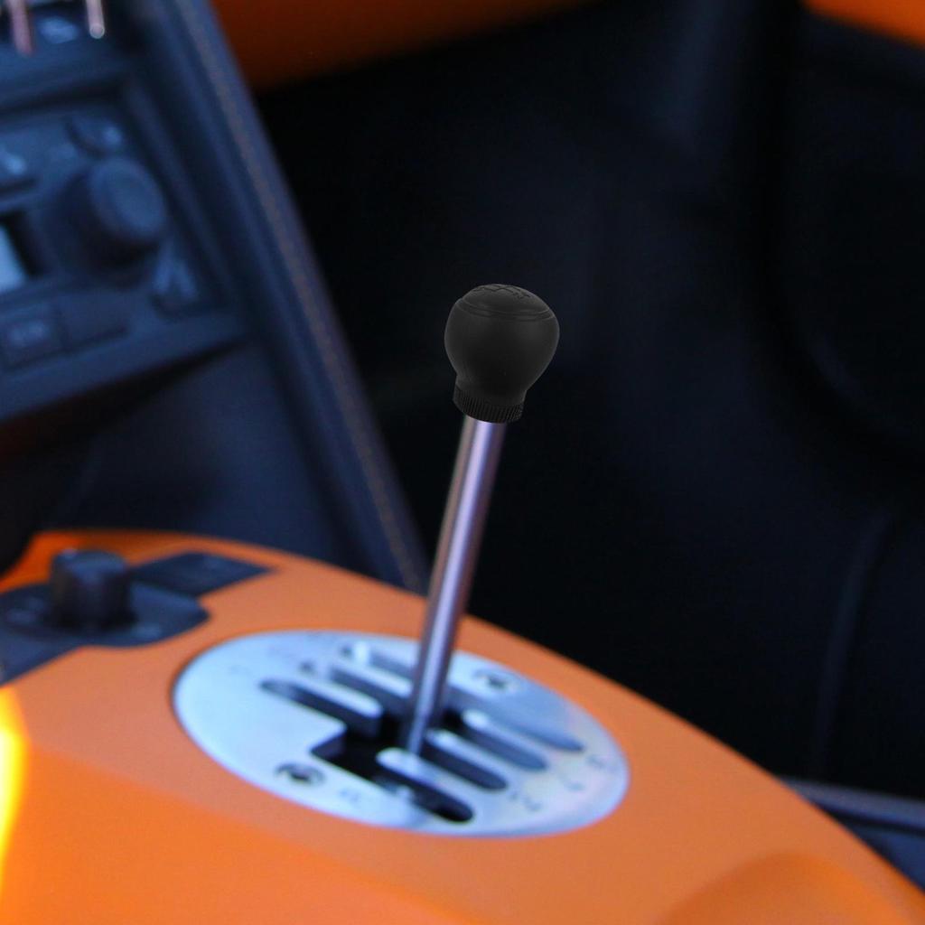 2Pcs Round Silicone Gear Shift Cover Universal Car Shifter Knob Protector Anti Scratch Non Slip Shift Handle for Manual