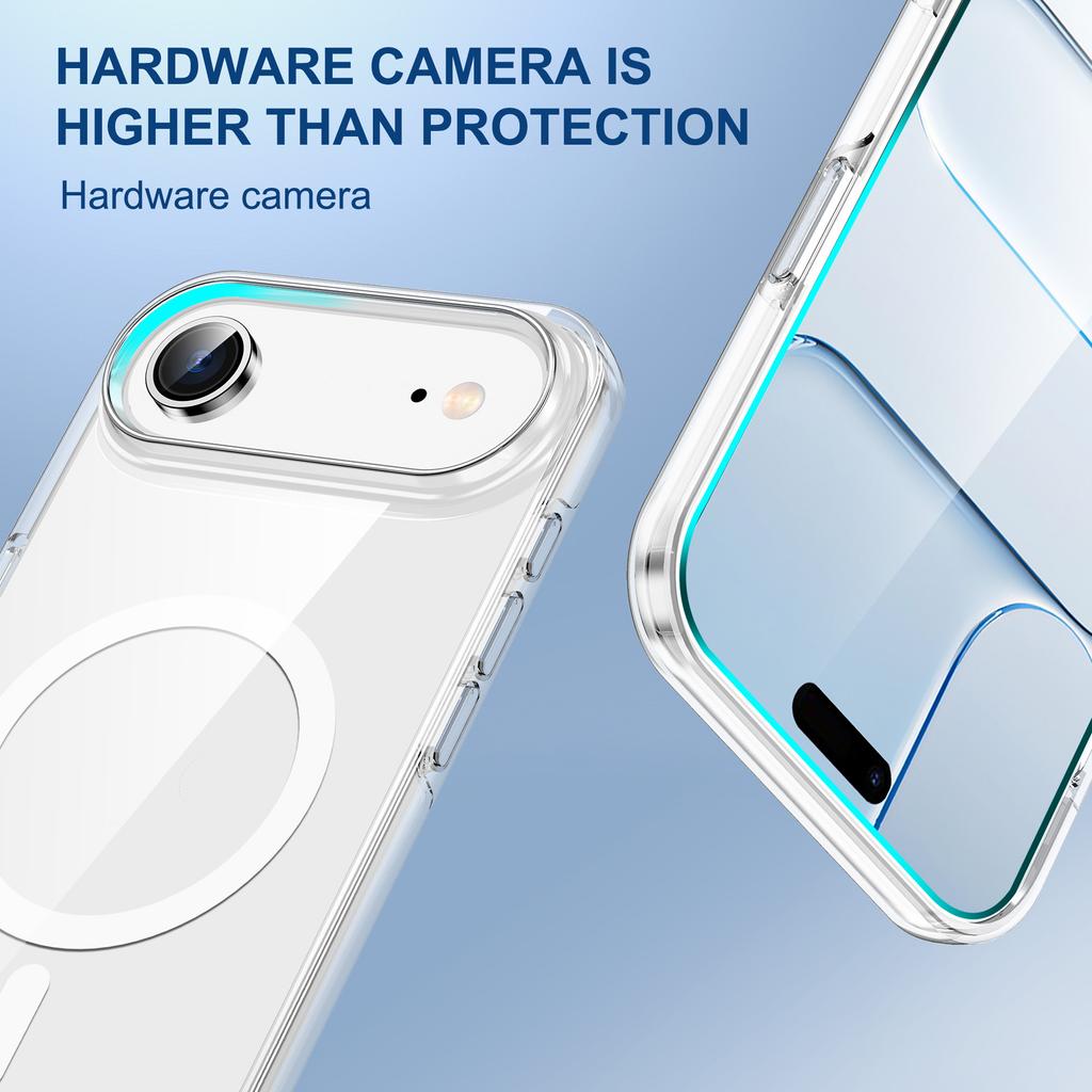 Für Apple 17Air Magnetische Handyhülle 16 Transparent 15pro Rundumschutz 14 Offizielle Handy-Schutzhülle