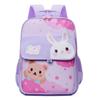 Rabbit Pattern Cartoon School Backpack For Toddler  Comfortable Strap Shoulder