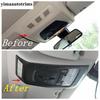 Roof Reading Lights Lamps Frame Cover Trim Carbon Fiber / Matte Accessories For BMW X3 F25 X4 F26 / 5 Series F10 F18 2012 - 2017