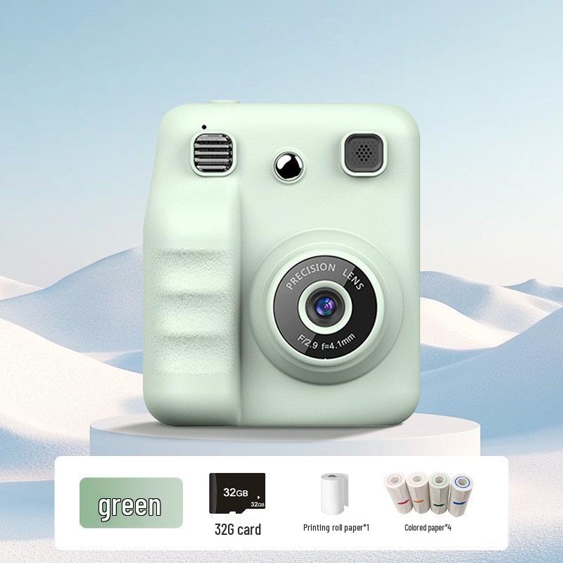 Portable Polaroid Kids Thermal Instant Camera - Children's Day Gift